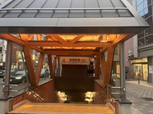 ハビットパーソナルジム桜新町店アクセス方法1