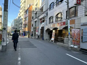 渋谷松濤店への行き方⑤：なか卯の画像