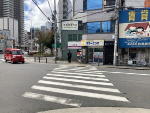 ハビットパーソナルジム大阪梅田店アクセス方法2