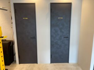 ハビットパーソナルジムの更衣室の画像